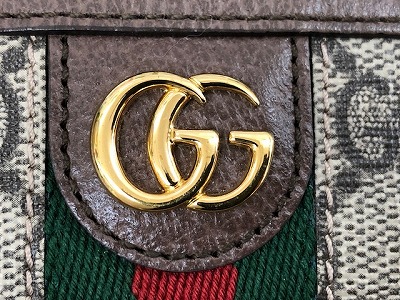 GUCCI　カードケース　GG金具