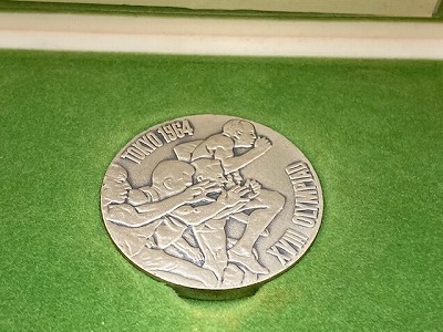 1964年東京五輪記念メダル（銀）