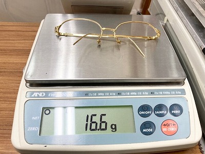 メガネ計量