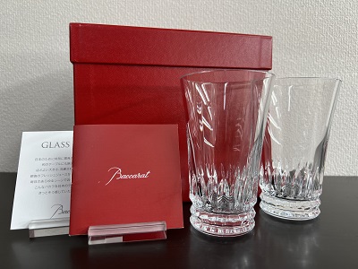 ー新品未使用 Baccarat バカラ ティアラ ペアグラスー