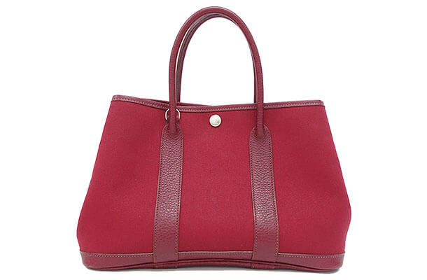 エルメスエルメス　ガーデンTPM　トワルアッシュ　ボルドーガーデンパーティ